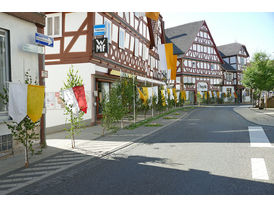 Fronleichnamsaltäre in den Naumburger Straßen (© Karl-Franz Thiede)